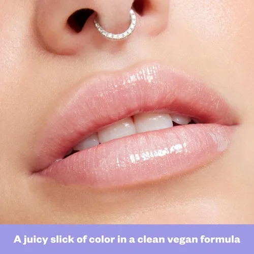 Vista 6 de Kosas Wet Lip Oil Gloss - Tratamiento hidratante y voluminizador de labios con ácido hialurónico y péptidos, acabado no pegajoso (sin abrir)