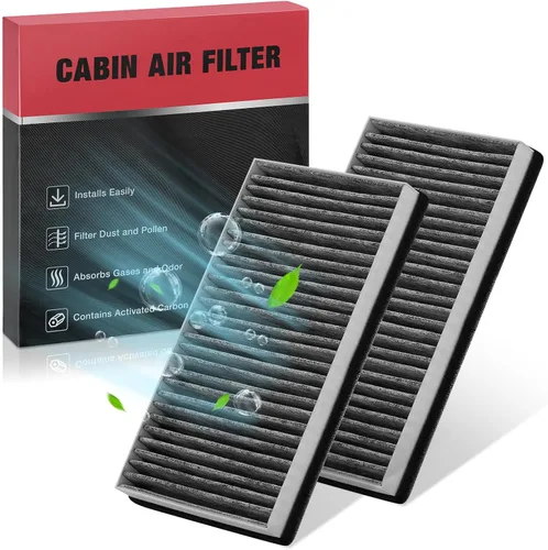 Vista 30 de BDFHYK 2 filtros de aire de cabina CF10136 con carbón activado compatibles con Chevy Uplander 2005-2009, Venture 2001-2005, compatibles con Buick
