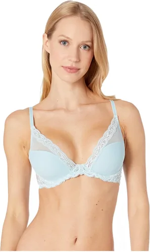 Vista 19 de Natori - Sujetador de encaje para mujer con inmersión, diseño de plumas Cafe