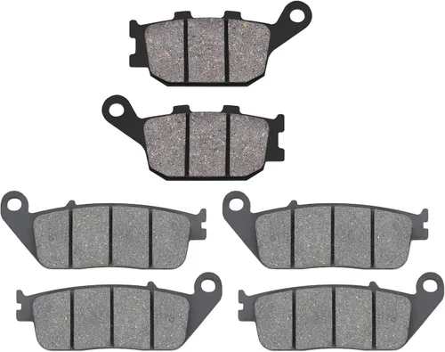 Vista 2 de Road Passion Pastillas de freno delanteras y traseras para Kawasaki Z650 EER 650/Non ABS 2017 / CB750 F2 "CB Seven Fifty" 1992-2002