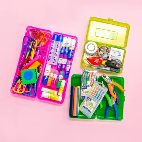 Vista 7 de BAZIC PRODUCTS Basix - Caja multiusos para escritorio, oficina, escuela