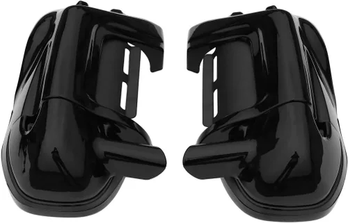 Vista 4 de TCT-MOTORPARTS Carenados de pierna ventilada inferior de 6.5 pulgadas, rejillas de altavoz para Harley Davidson Touring Road Street Electra Glide