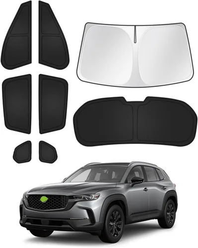Vista 132 de Canvcle Parasol para parabrisas para Tesla modelo Y/3 2017-2025 2026 (compatible con modelos 2025 Y Juniper/2024 Modelo 3 Highland), parasol grueso