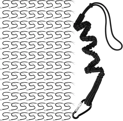 Vista 8 de LEIFIDE 6 piezas de cordón para herramientas de longitud estándar, correa de seguridad para herramientas, 7.5kg 16.5lb resistente, protección contra