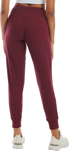 Vista 150 de Kcutteyg - Pantalones deportivos con bolsillos para mujer, diseño suave, ligero y de secado rápido, para entrenamiento, gimnasia, yoga y correr