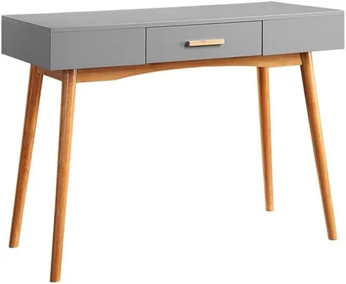 Vista 5 de Convenience Concepts Escritorio Oslo Sundance , Madera Gris