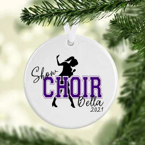 Vista 6 de Touber Adorno de Navidad personalizado para niños, adorno personalizado de recuerdo de ballet de bailarina