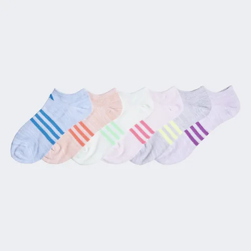 Vista 8 de adidas Calcetines Superlite para niñas y niñas 6 pares