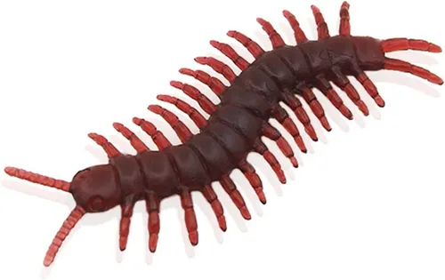 Vista 2 de 30 piezas falsas Scolopendra falsos insectos de plástico insectos Halloween abril tontos fiesta Navidad bromas regalos bromas para adultos
