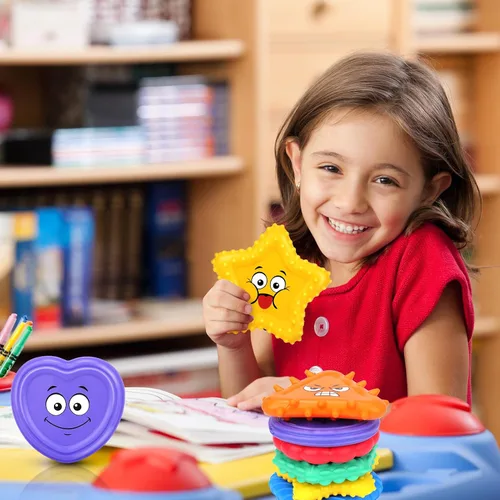 Vista 5 de LESONG Juguetes Sensoriales para Niños Pequeños - Juguetes de Sentimientos Sociales y Emocionales para Necesidades Especiales, Juguete