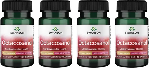 Vista 6 de Máxima fortaleza 100% Nat octacosanol 20.000 mcg 30 cápsulas