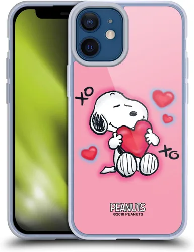 Vista 102 de Head Case Designs Funda de gel con licencia oficial de Peanuts Beach Surf Snoopy Boardwalk Airbrush [protección de grado militar] compatible