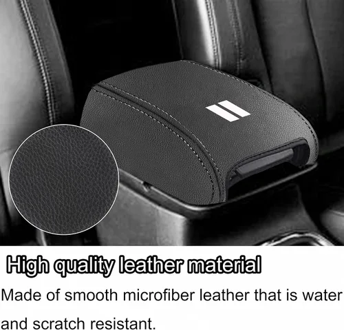 Vista 26 de YOSRTER Accesorios para Dodge Durango 2011-2018 2019 2020 Funda para reposabrazos de consola central, caja interior, decoración de reposabrazos