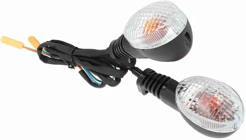 Vista 9 de Señales de giro LED para motocicleta, indicadores de giro LED de 2 piezas compatibles con 250 250R