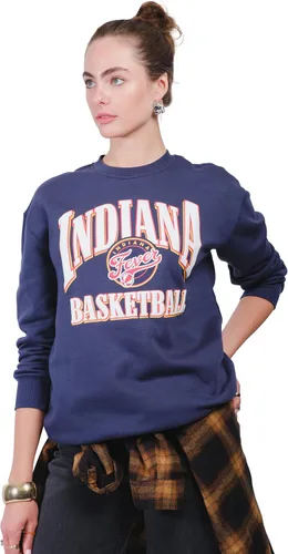 Vista 8 de Ultra Game Women's WNBA Official Super Soft Oversized Crew Sweatshirt