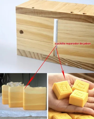 Vista 3 de Voulosimi - Moldes para tartas de madera con cortador ondulado y corte recto Kit de moldes de corte ajustable con función