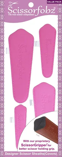 Vista 21 de Fundas protectoras para tijeras de diseño, para pequeñas tijeras de bordado, color verde mar, #SS-7