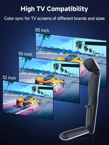Vista 6 de KANTUTOE - Retroiluminación LED de TV con sincronización a la pantalla, luces LED de 20.34 pies para televisores y monitores de PC de 65 a 100
