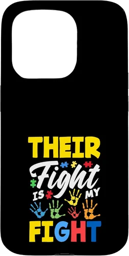 Vista 14 de Their Fight is My Fight Autism Awareness Case for iPhone 17