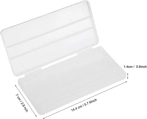 Vista 7 de Caja de almacenamiento de 30 agujeros, caja de almacenamiento de brocas de arte de uñas, caja de almacenamiento de brocas de manicura, soporte