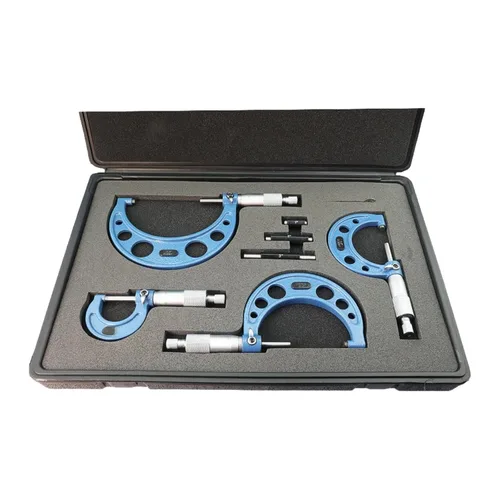 Vista 15 de Outside Micrometer, SET0-150MM, Resolution 0.01 mm, Set Set(1pc 0-1in 0.0001mm)
