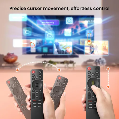 Vista 5 de MR25GA para LG-Smart-TV-Magic-Control Remote-Reemplazo con garantía de 1