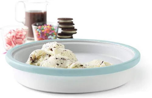Vista 4 de Chef'n 5255870 Máquina de helados Sweet Spot, incluye libro de recetas, brillo azul