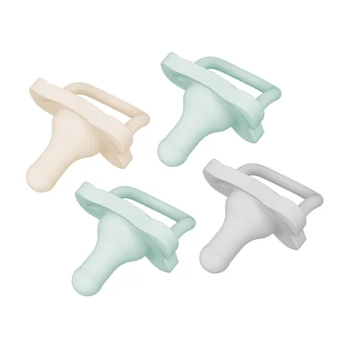 Vista 12 de Dr. Brown's HappyPaci - Chupete para bebé, gris, verde, crudo, 0.0-19.7 ft