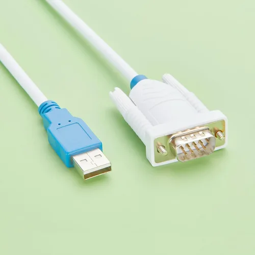 Vista 6 de Cable convertidor USB a RS232R de grado industrial FTDI UT232R-200 con chip FT232R USB A a DB9 macho Serial Cable de soporte Nivel de soporte Full