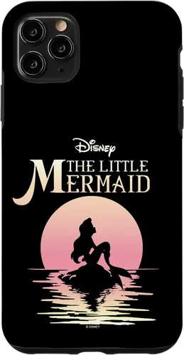 Vista 13 de iPhone 16 Disney La Sirenita Ariel Moon Silhouette Case