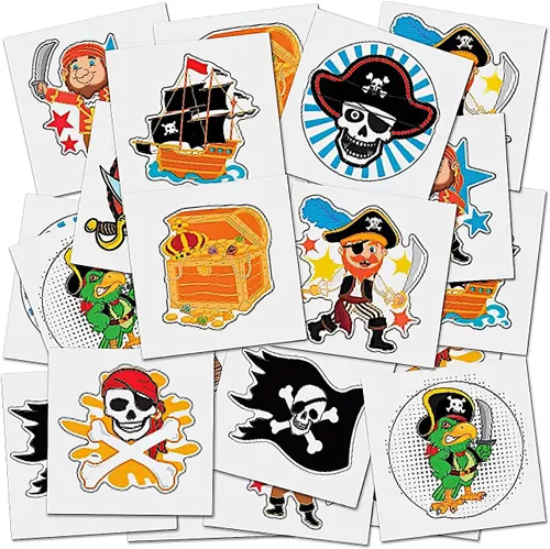 Vista 6 de ArtCreativity Tatuajes temporales individuales para niños, paquete de 144 tatuajes de alienígenas precortados, 12 diseños surtidos, tatuajes