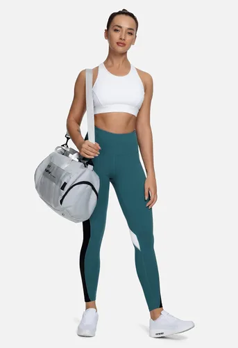 Vista 73 de Malla Queenieke 8030 de yoga, para correr, leggings con color combinado, para mujer