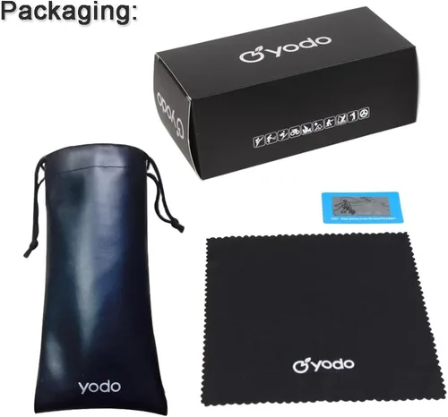Vista 6 de yodo Gafas de sol ajustadas con lentes polarizadas para hombres y mujeres