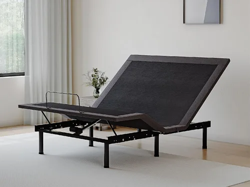 Vista 9 de Dyonery Base de cama ajustable individual XL + colchón de espuma