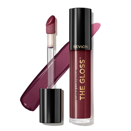 Vista 26 de Revlon - Brillo de labios, Super Lustrous The Gloss, no es pegajoso, acabado de alto brillo 200 Crystal Clear