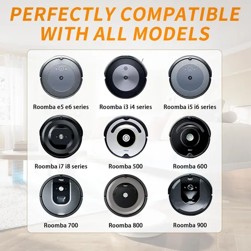 Vista 3 de roomba - Cargador Roomba, base de carga Roomba, estación de acoplamiento de repuesto para Roomba e5 e6 i1 i3 i4 i6 i7 i8 500 600 700 800 900 Series