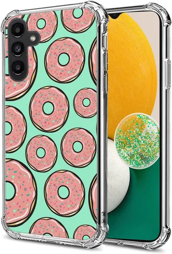 Vista 22 de CasesOnDeck Funda compatible con [Samsung Galaxy A54 5G / A54 5G] Funda de TPU, funda de poliuretano termoplástico flexible delgada y transparente