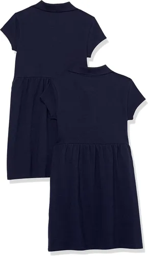 Vista 2 de GAP Vestido tipo polo para niña, talla única, paquete de 2