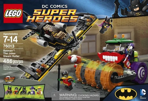 Vista 2 de LEGO Superhéroes 76013 Batman: La aplanadora del Guasón