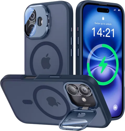 Vista 75 de VOFATA [Protección Completa Mejorada de la Cámara] para Funda iPhone Air con Cubierta de Cámara con Soporte [Compatible con MagSafe][Protección
