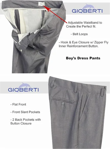Vista 4 de Gioberti - Conjunto de traje formal para niño