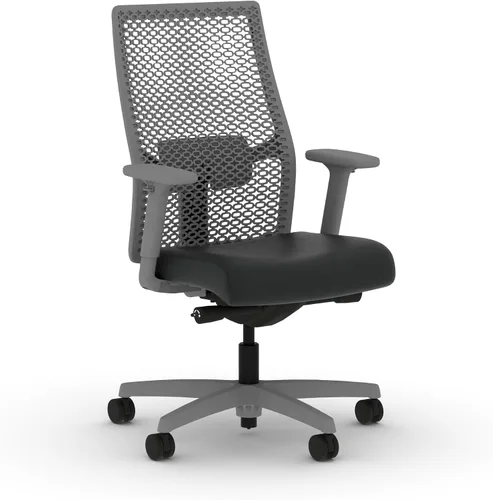 Vista 14 de HON Ignition 2.0 ReActiv - Silla de oficina ergonómica, silla de escritorio de malla con soporte lumbar, inclinación de sincronización avanzada