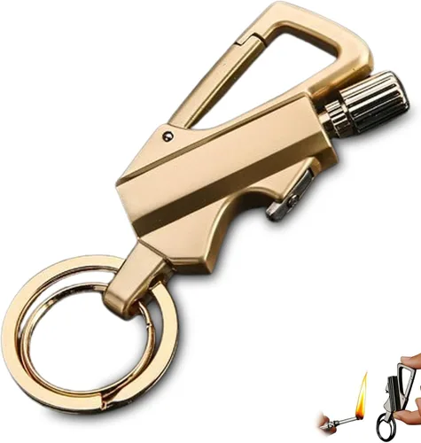 Vista 10 de Consensuts Lighter-Consensuts - Encendedor infinito permanente con llavero multiherramienta abridor de botellas para exteriores (A)
