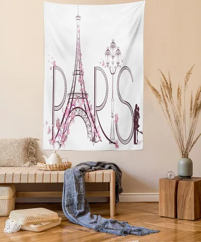 Vista 36 de Lunarable Tapiz de los años 90, historia inspirada en el arte pop, ilustración temática de baile de celebración, decoración de tela para colgar
