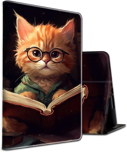 Vista 53 de Funda para tablet Amazon Kindle Fire HD 8/HD 8 Plus versión 2022/2020 (12ª/10ª generación), fundas antideslizantes multiángulo con función de Pinos