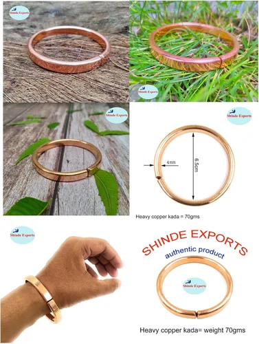 Vista 2 de pure copper bracelets for men and women