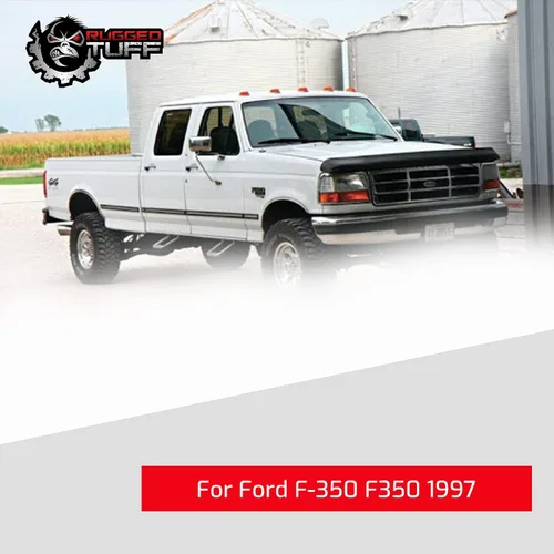 Vista 7 de Espejo lateral del conductor de cristal para Ford F150 1997-2003, 1997-1999 F250, 1997-2002 Expedition Espejo izquierdo sin calefacción con placa