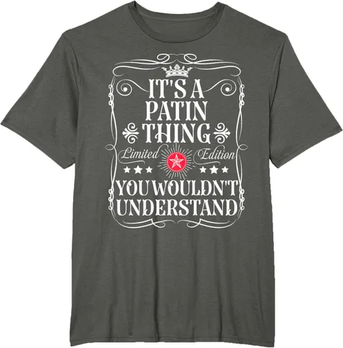 Vista 5 de Camiseta Patin Name Its A Patin Thing You Wouldn't Understand, Negro -, Pequeña