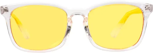 Vista 10 de Blue Light Blocking Computer Glasses for Women and Men Negro / Verde
