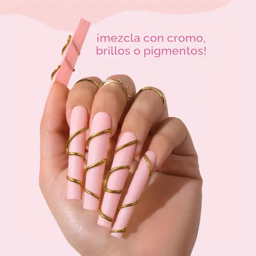Vista 3 de Kiara Sky Uñas profesionales *NUEVO* Gel flexible (gel de moldeo transparente transparente para arte de uñas)